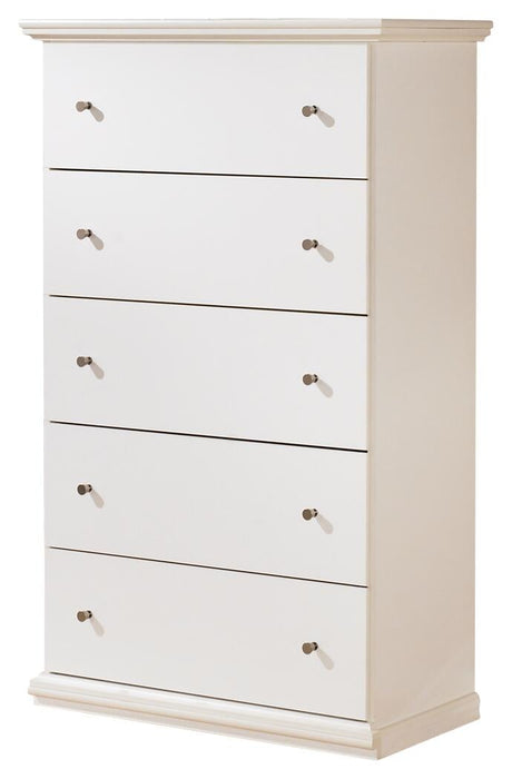 Bostwick Shoals Queen Panel Bed, Dresser, Mirror, Chest and Nightstand