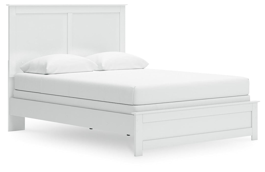 Bostwick Shoals Queen Panel Bed, Dresser, Mirror, Chest and Nightstand
