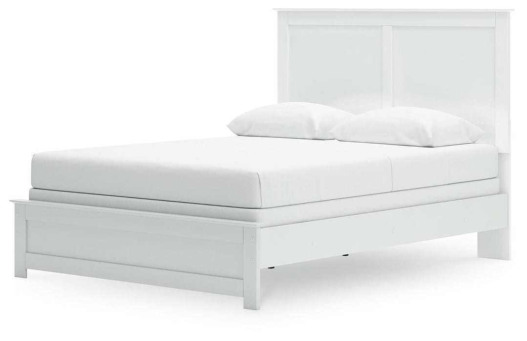 Bostwick Shoals Queen Panel Bed, Dresser, Mirror, Chest and Nightstand