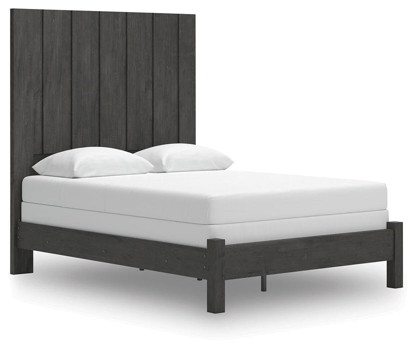Parlayon Queen Panel Bed, Dresser, Mirror and Nightstand