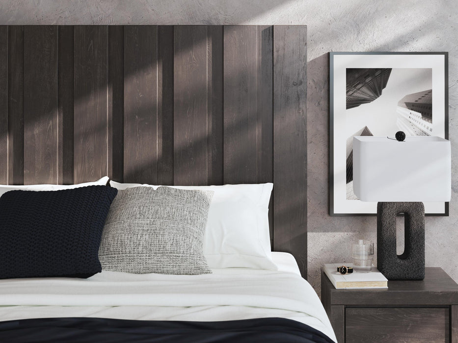 Parlayon King Panel Storage Bed, Dresser and Mirror