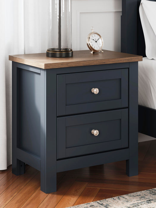 Landocken Queen Panel Bed, Dresser, Mirror, Chest and Nightstand
