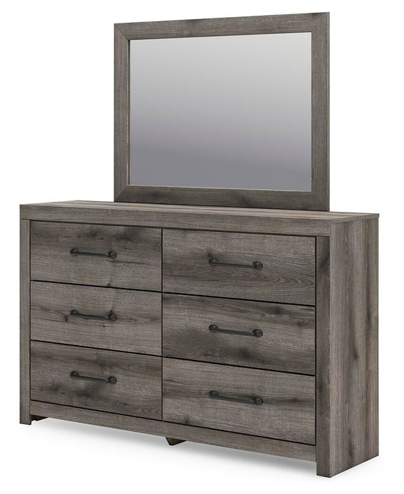 Urbanoore Full Panel Bed with Storage, Dresser, Mirror, Chest and Nightstand