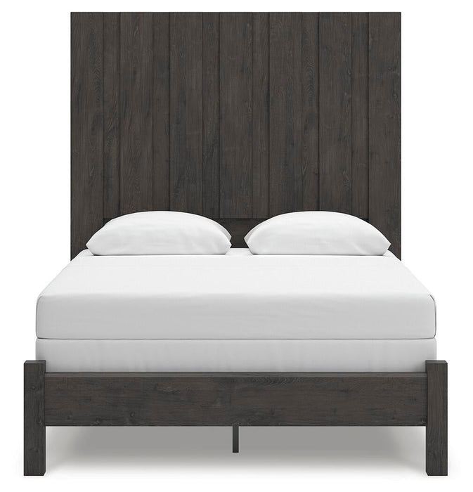 Parlayon Queen Panel Bed, Dresser, Mirror, Chest and Nightstand