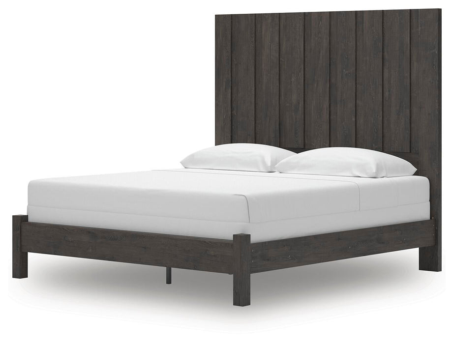 Parlayon King Panel Bed, Dresser and Mirror
