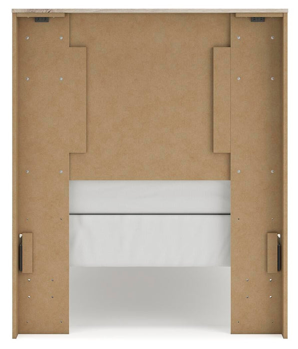 Lawroy Twin Panel Headboard, Dresser, Mirror and Nightstand