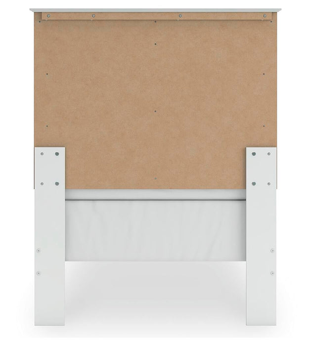Bostwick Shoals Twin Panel Bed, Dresser and Mirror