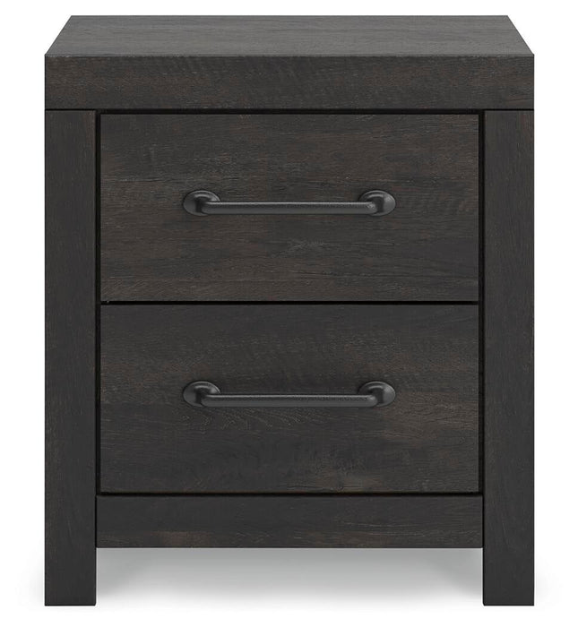 Delmorta Queen Panel Bed, Dresser, Mirror and Nightstand