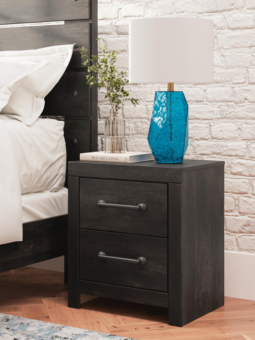 Delmorta Twin Panel Storage Bed, Dresser, Mirror, Chest and Nightstand