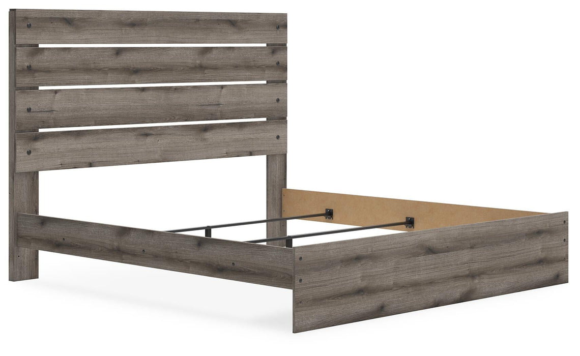 Urbanoore King Panel Bed, Dresser, Mirror and Nightstand