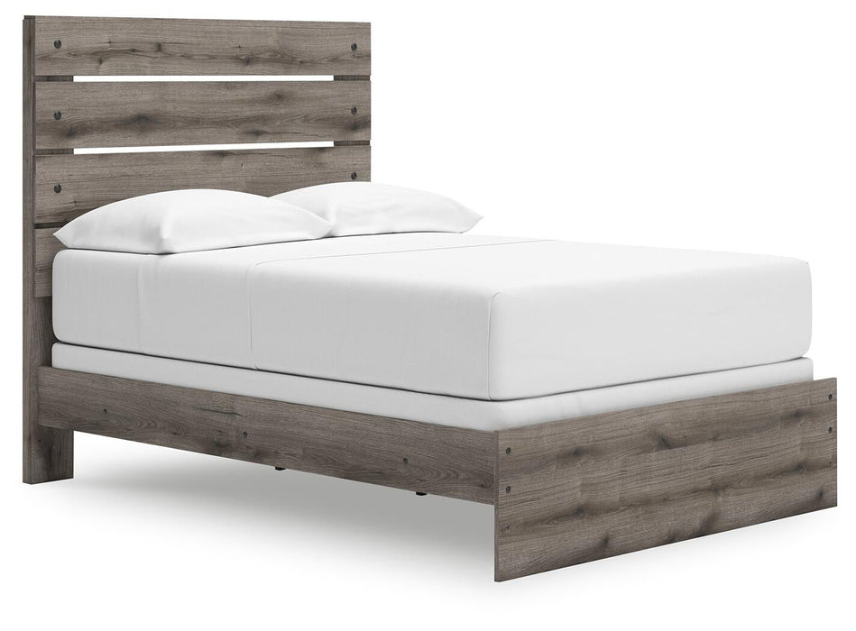 Urbanoore Full Panel Bed, Dresser, Mirror, Chest and Nightstand