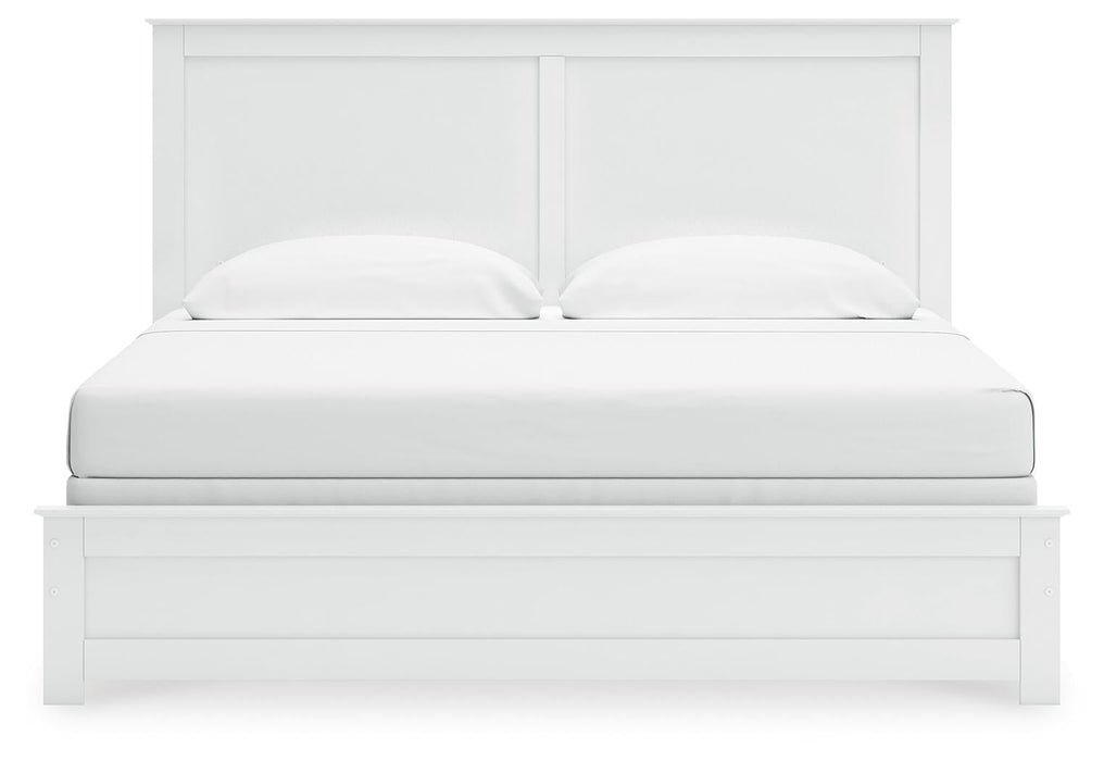 Bostwick Shoals King Panel Bed, Dresser and Mirror