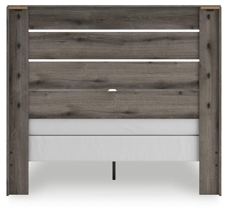 Urbanoore Queen Panel Bed, Dresser, Mirror, Chest and Nightstand