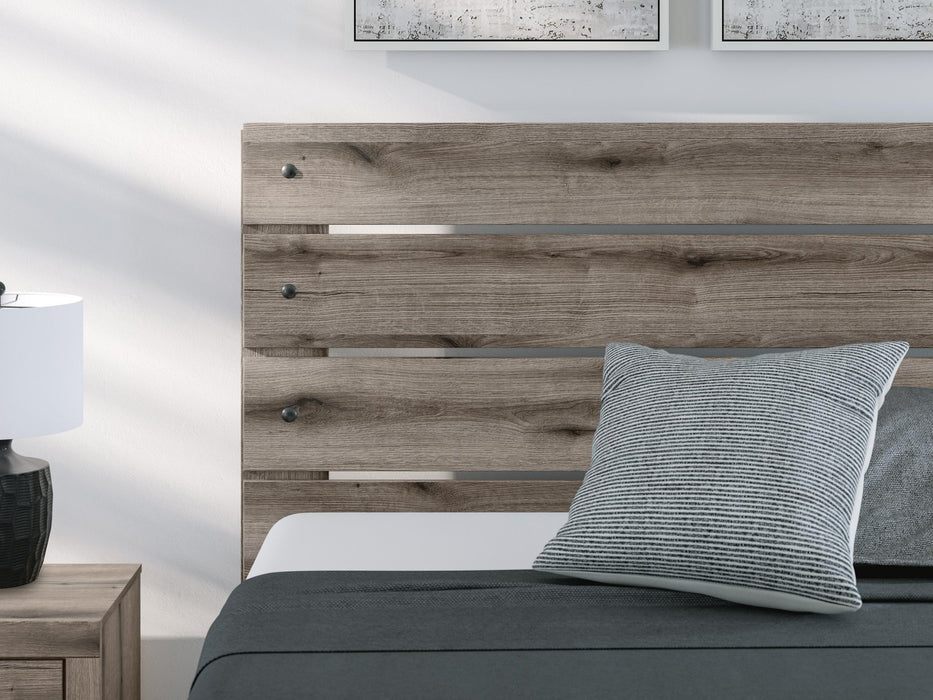 Urbanoore Queen Panel Bed, Dresser, Mirror, Chest and Nightstand