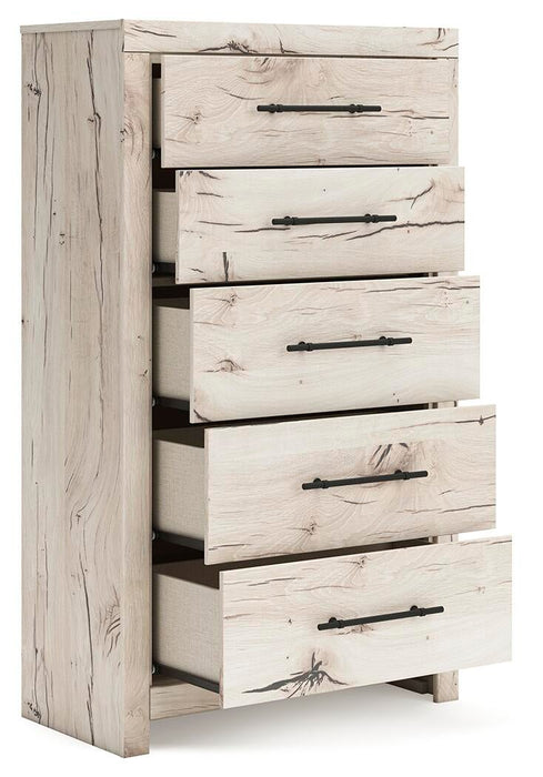 Lawroy Twin Panel Bed, Dresser, Mirror, Chest and Nightstand