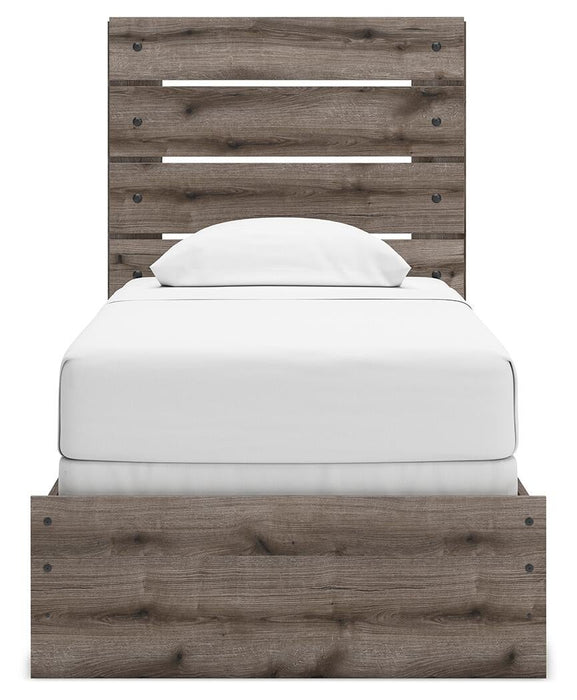 Urbanoore Twin Panel Bed, Dresser and Mirror