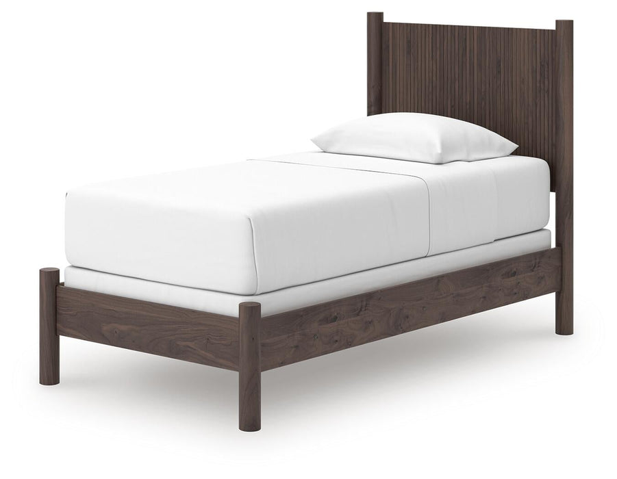 Cadmori Twin Panel Bed, Dresser and Mirror