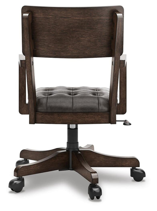 Ashley Express - Breckington Home Office Desk with Chair and Storage