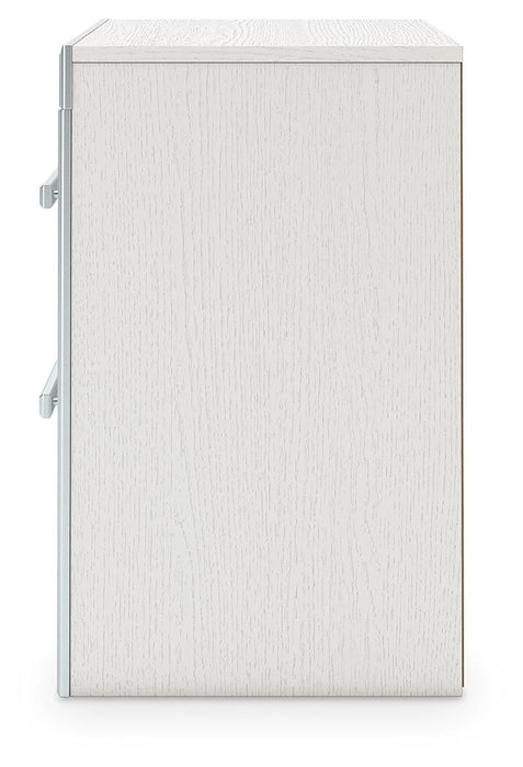 Birmonton Queen Upholstered Panel Bed, Dresser, Mirror and Nightstand