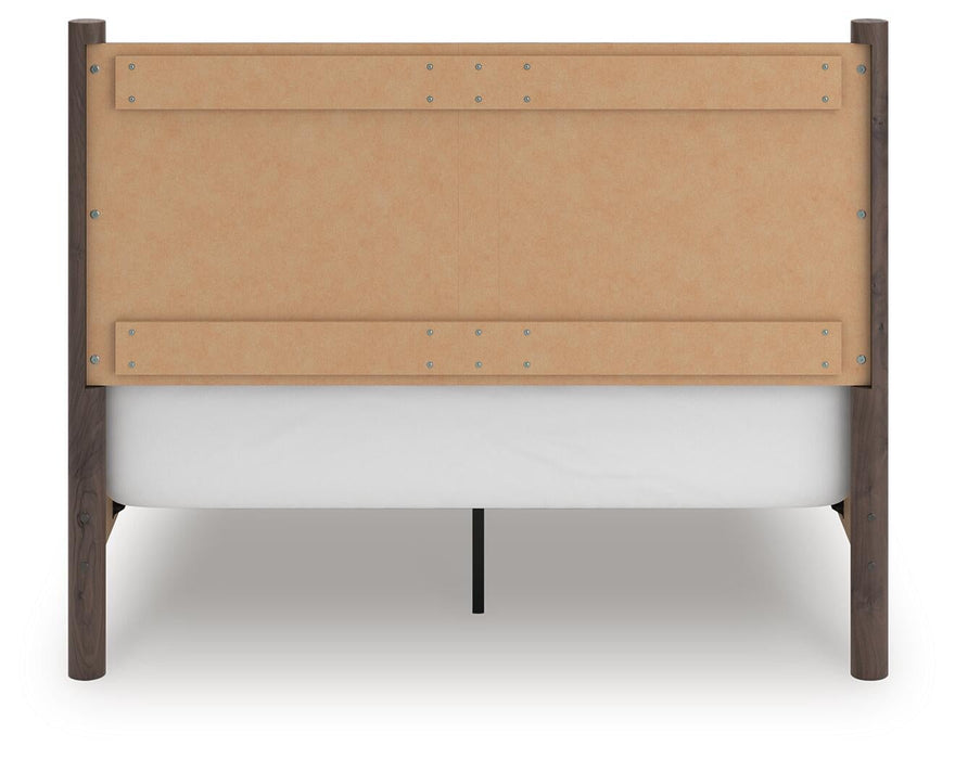 Cadmori Queen Panel Bed, Dresser, Mirror and Nightstand