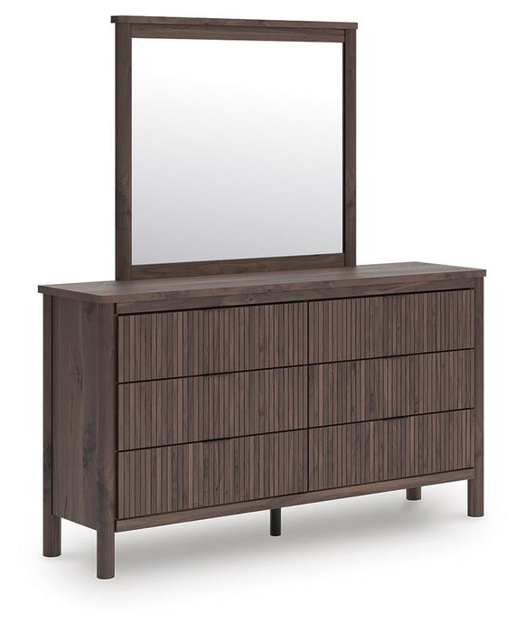 Cadmori Full Panel Bed, Dresser, Mirror, Chest and Nightstand
