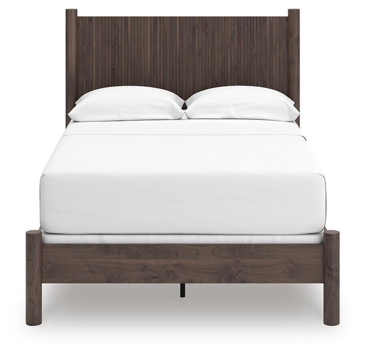 Cadmori Full Panel Bed, Dresser and Mirror