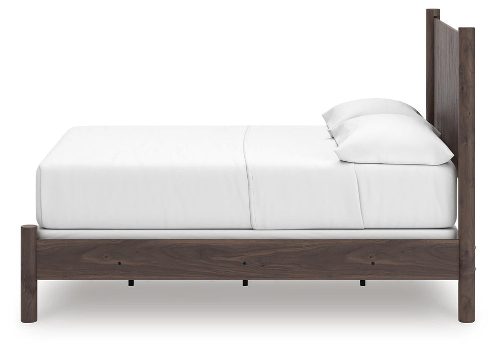Cadmori Full Panel Bed, Dresser and Mirror