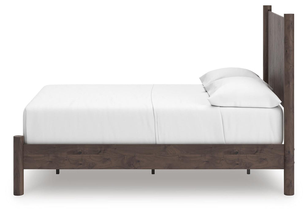 Cadmori Full Panel Platform Bed, Dresser and Mirror