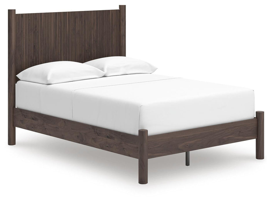 Cadmori Full Panel Platform Bed, Dresser, Mirror, Chest and Nightstand