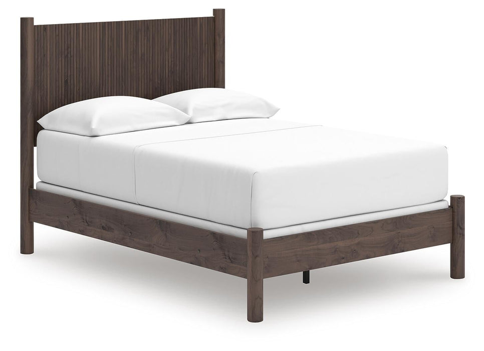 Cadmori Full Panel Bed, Dresser, Mirror and Nightstand