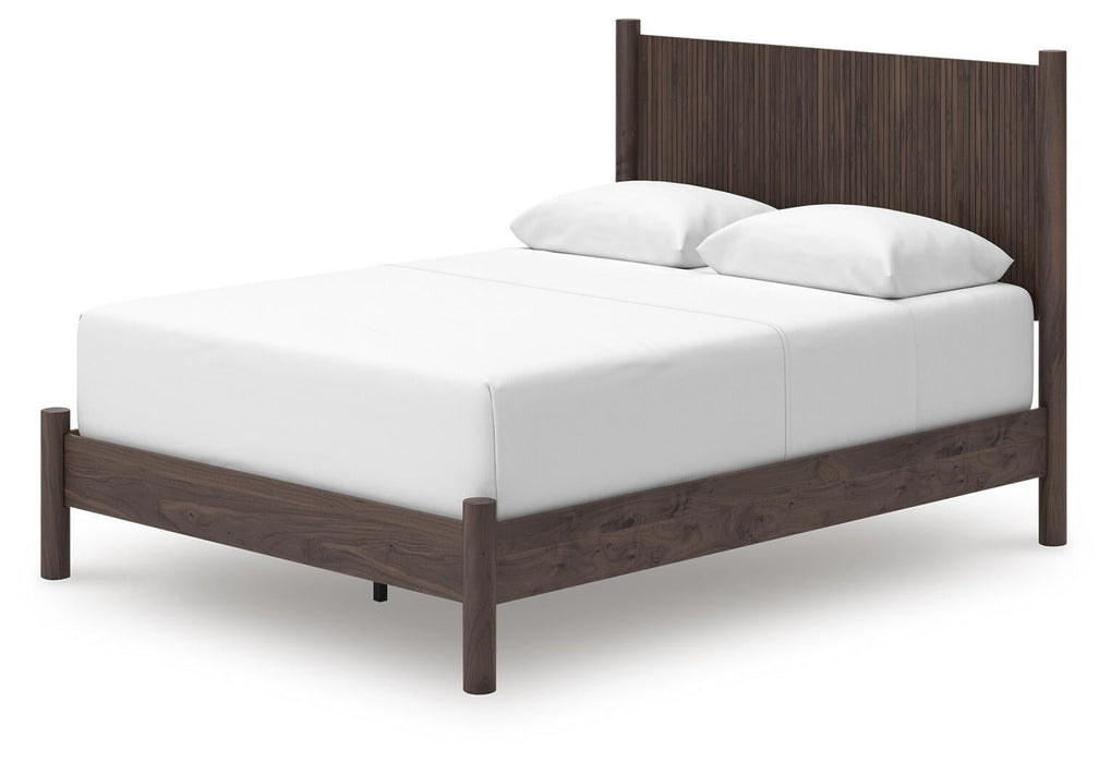 Cadmori Queen Panel Bed, Dresser, Mirror, Chest and Nightstand