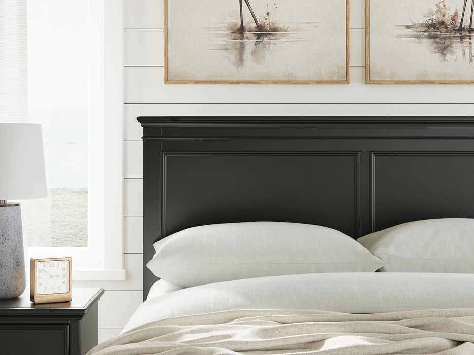 Lanolee Queen Panel Storage Bed, Dresser and Mirror