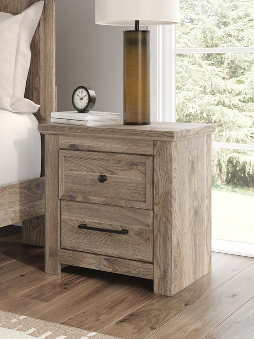 Keithland King Poster Bed, Dresser, Mirror and Nightstand