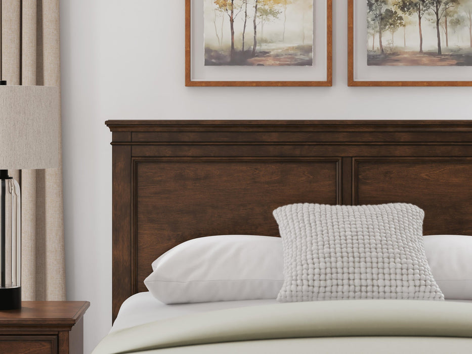 Danabrin Full Panel Storage Bed, Dresser and Mirror