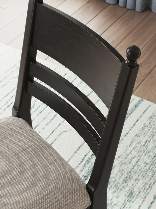 Chadworth Counter Height Dining Table and 6 Barstools