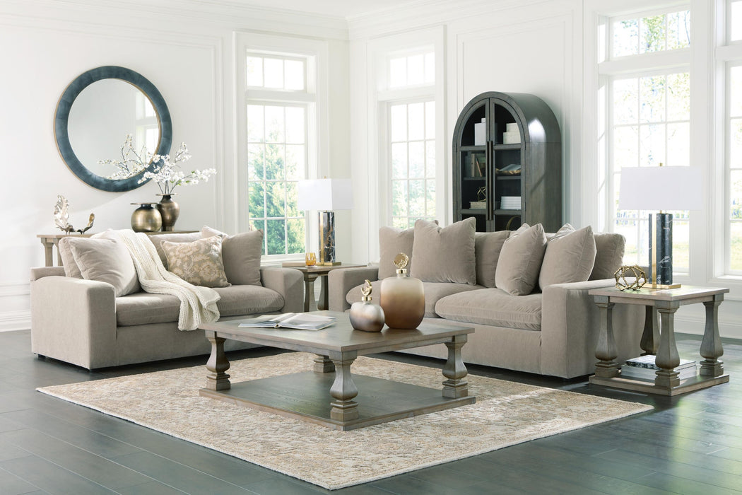 Maxton Heights Sofa and Loveseat
