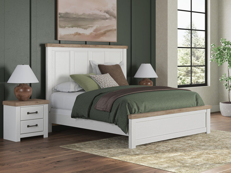 Savonport King Panel Bed, Dresser, Mirror, Chest and Nightstand