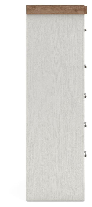 Savonport King Panel Storage Bed, Dresser, Mirror, Chest and Nightstand