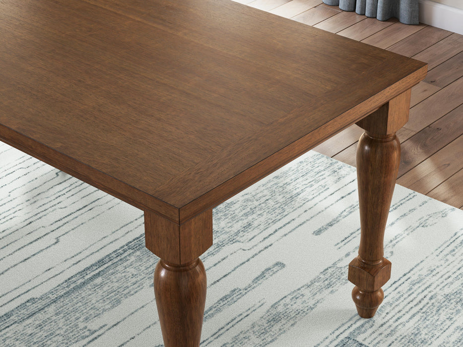Chadworth Counter Height Dining Table and 4 Barstools