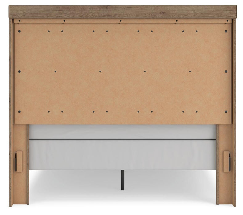 Garistyn Queen Panel Bed, Dresser and Mirror