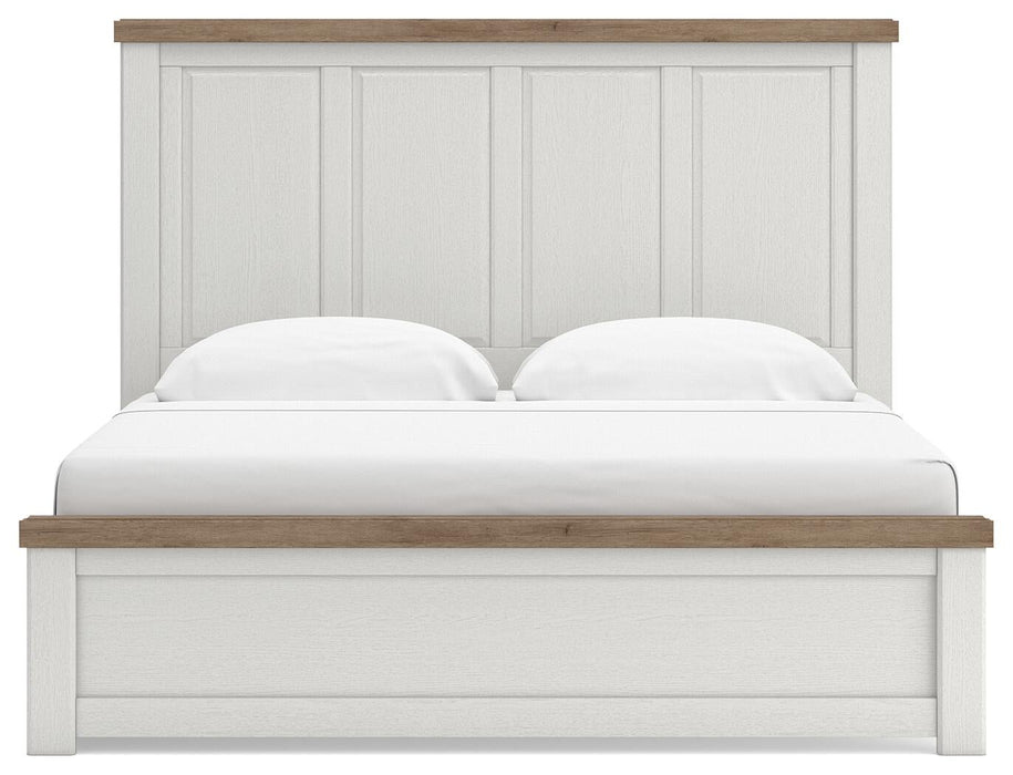 Savonport King Panel Bed with Storage. Dresser, Mirror and Nightstand