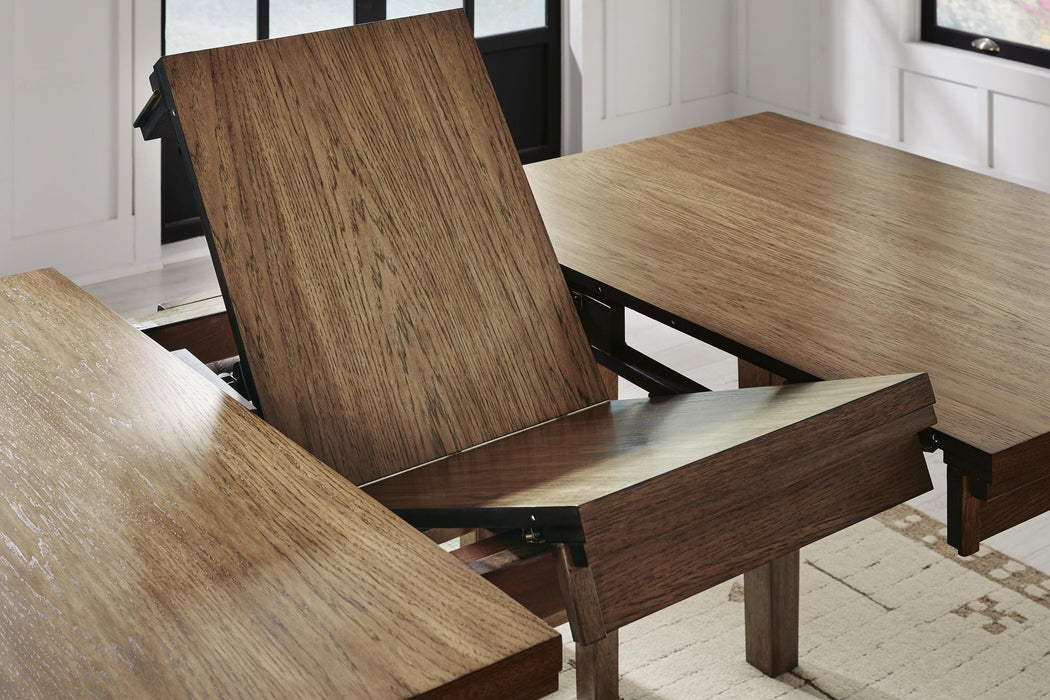 Broxtyn Counter Height Dining Table and 6 Barstools