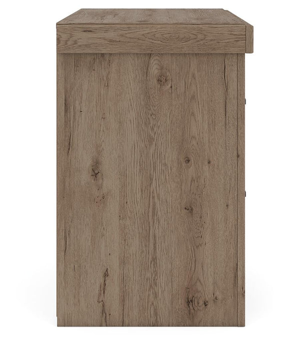 Garistyn Queen Panel Bed, Dresser, Mirror, Chest and Nightstand