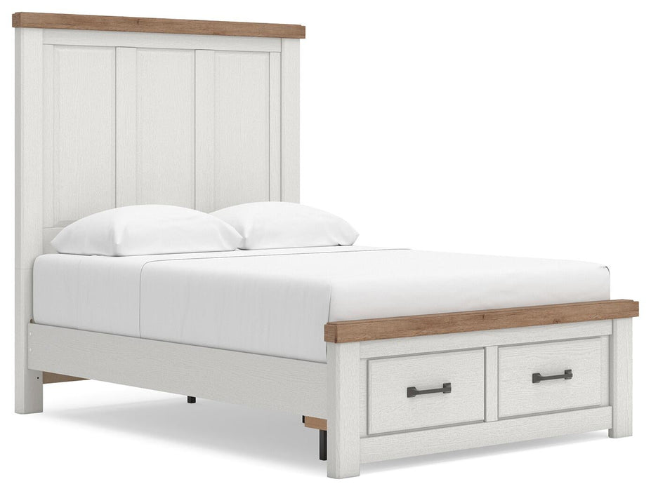 Savonport Full Panel Storage Bed, Dresser, Mirror, Chest and Nightstand