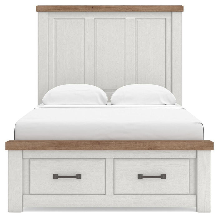 Savonport Full Panel Storage Bed, Dresser, Mirror, Chest and Nightstand