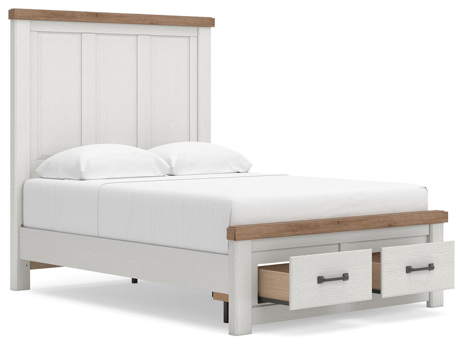 Savonport Full Panel Storage Bed, Dresser, Mirror, Chest and Nightstand