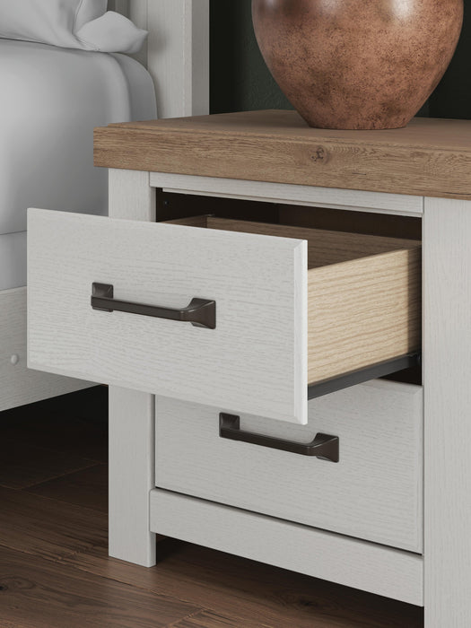 Savonport King Panel Storage Bed. Dresser, Mirror and Nightstand