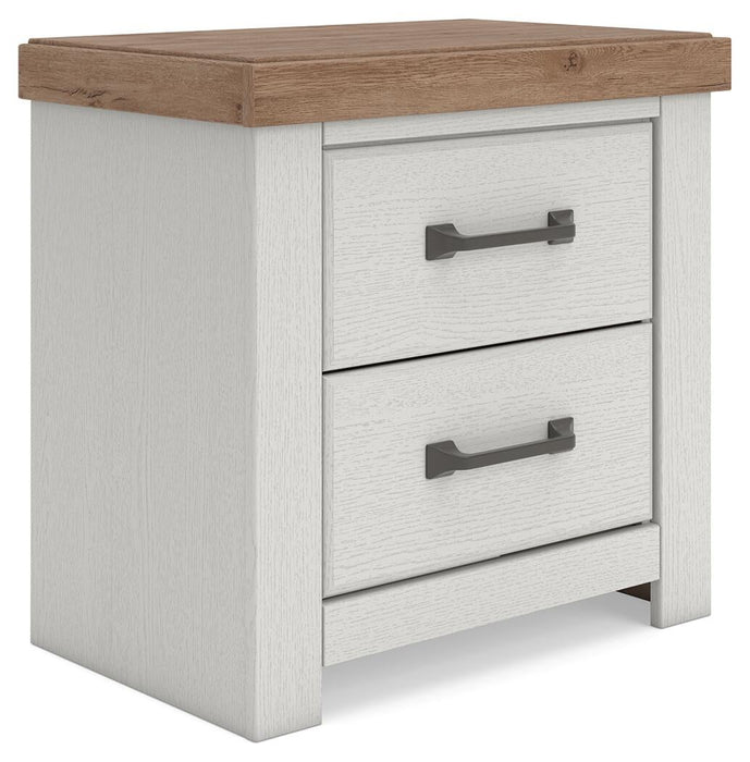 Savonport Queen Panel Storage Bed. Dresser, Mirror and Nightstand