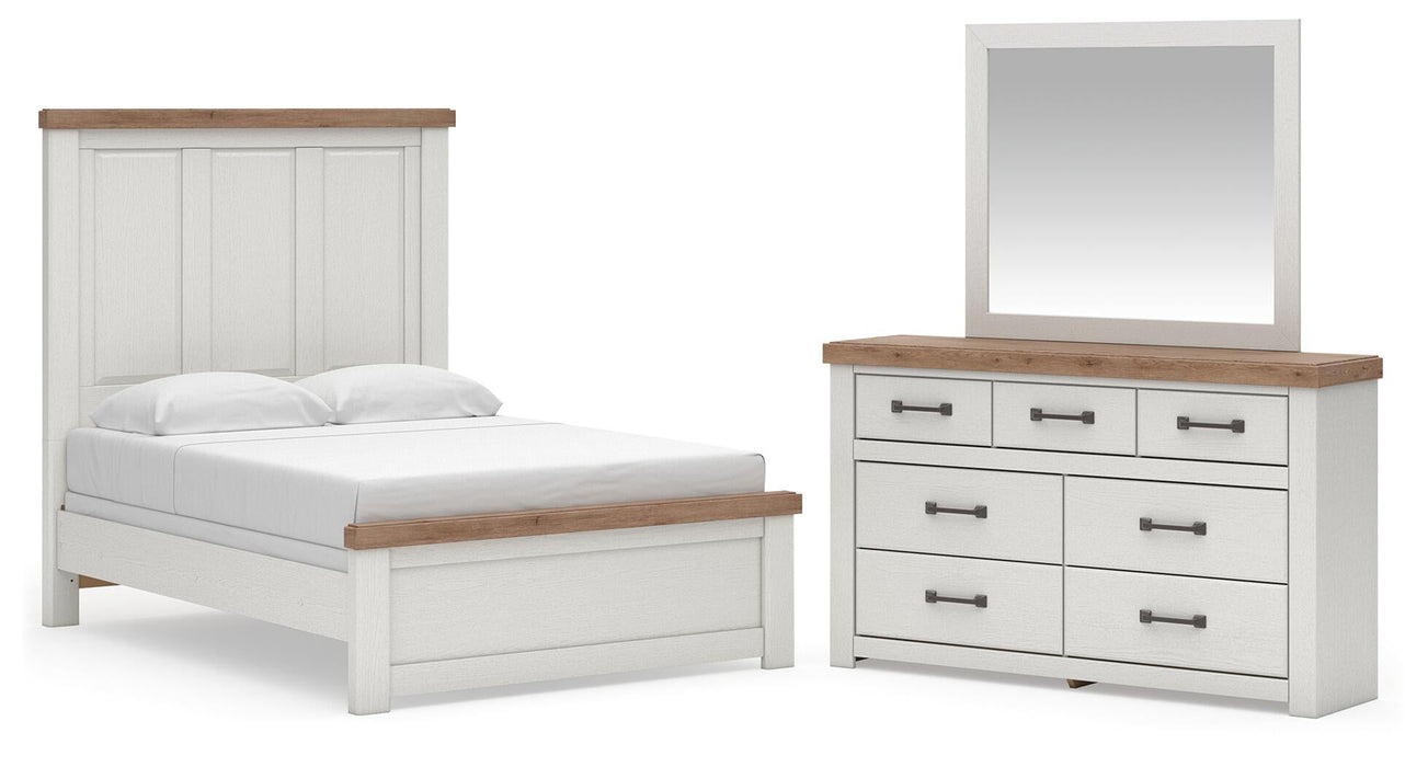 Savonport Full Panel Bed, Dresser and Mirror