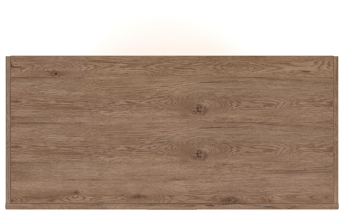 Savonport King Panel Bed with Storage, Dresser, Mirror, Chest and Nightstand